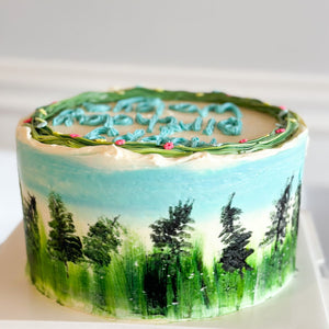 
                  
                    Load image into Gallery viewer, Birthday Cake  - Mountains
                  
                