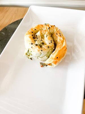 
                  
                    Load image into Gallery viewer, Spinach &amp;amp; Cheese Filo Pastry
                  
                