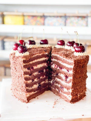 
                  
                    Load image into Gallery viewer, Honey Chocolate Cherry Cake
                  
                