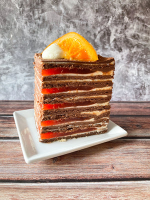 
                  
                    Load image into Gallery viewer, Honey Orange- Dark Chocolate Cake
                  
                